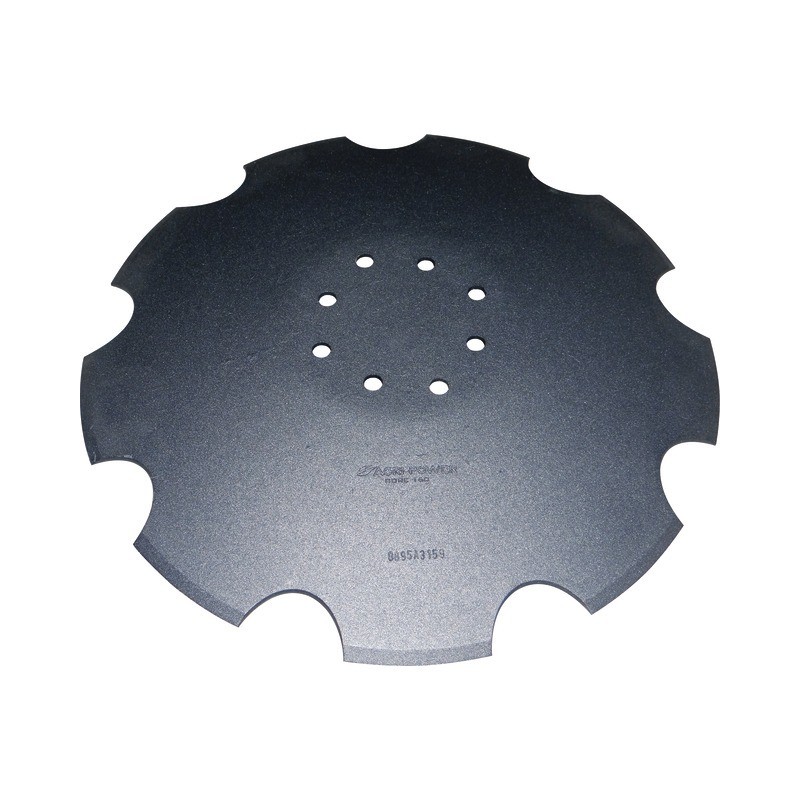 DISQUE CRENELE FOND PLAT Ø 460X4 8 TROUS TYPE AMAZONE AGRI-POWER - XL034 | XL043
