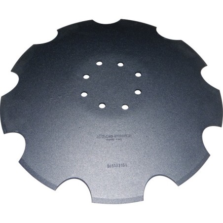 DISQUE CRENELE FOND PLAT Ø 460X4 8 TROUS TYPE AMAZONE AGRI-POWER - XL034 | XL043