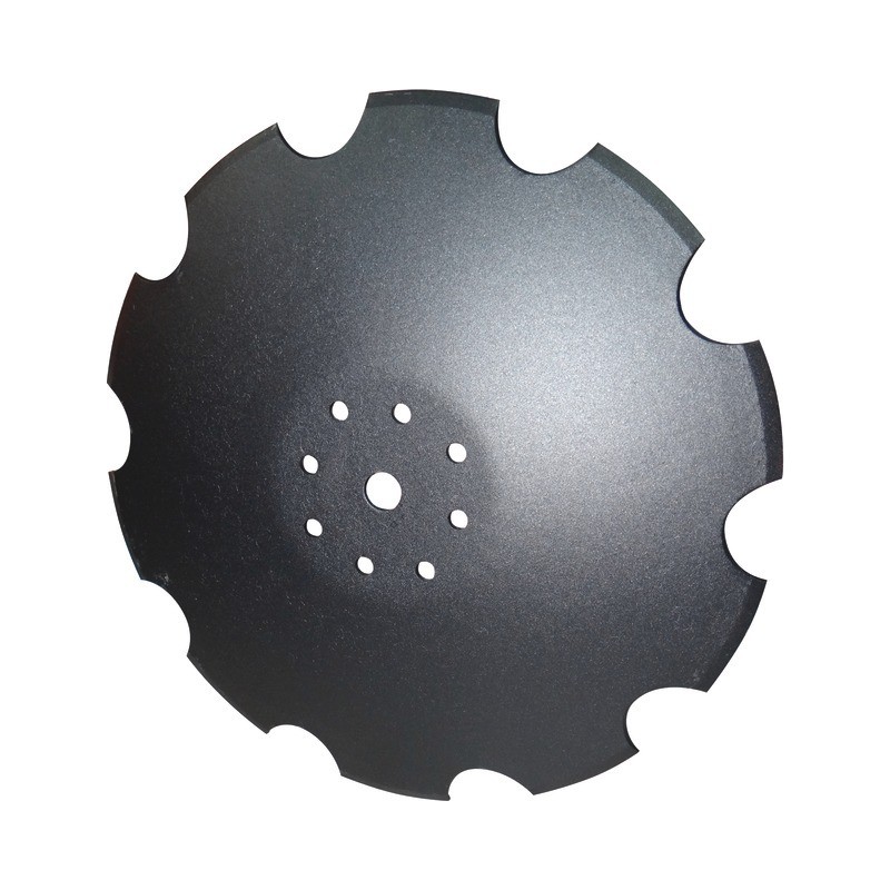 DISQUE CRENELE FOND PLAT Ø 510X5 9 TROUS TYPE AMAZONE ET POTTINGER AGRI-POWER - 78201966 | 85041023