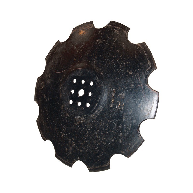 DISQUE CRENELE FOND PLAT Ø 560X4 9 TROUS TYPE AGRISEM BELLOTA - TCS-DIS-531