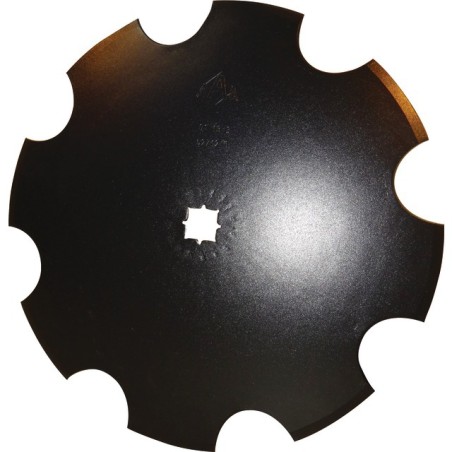 DISQUE CRENELE Ø 410X3 TROU CARRE 23 OU 26