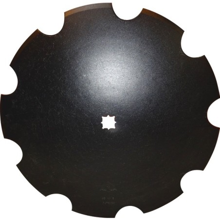 DISQUE CRENELE Ø 510X4 TROU CARRE 23 OU 26
