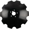 DISQUE CRENELE Ø 560x5 5 TROUS TYPE TULIP - 760-020-033