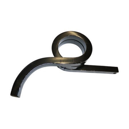 Dent double spire "queue de cochon" droite