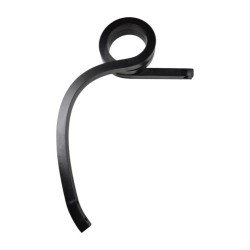 Dent double spire "queue de cochon" droite