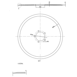 Disque ouvreur adaptable HORSCH Avatar – 00311214 – 480×5 mm