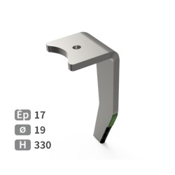 Dent pour herse rotative carbure droite Amazone 6574300 fuyante adaptable