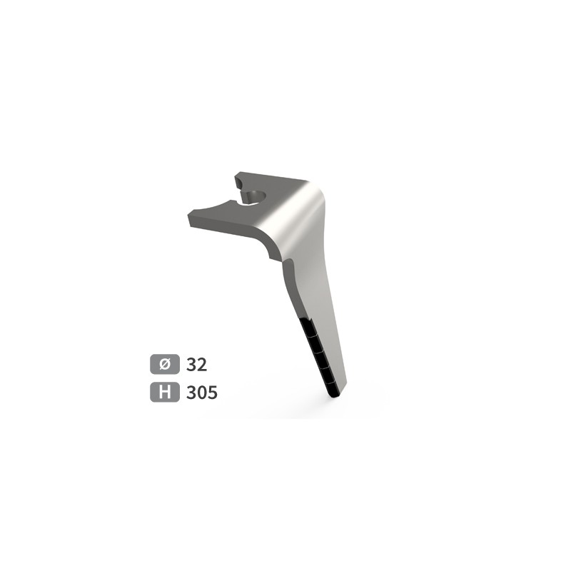 Dent carbure pour herse droite Breviglieri E0100130 adaptable