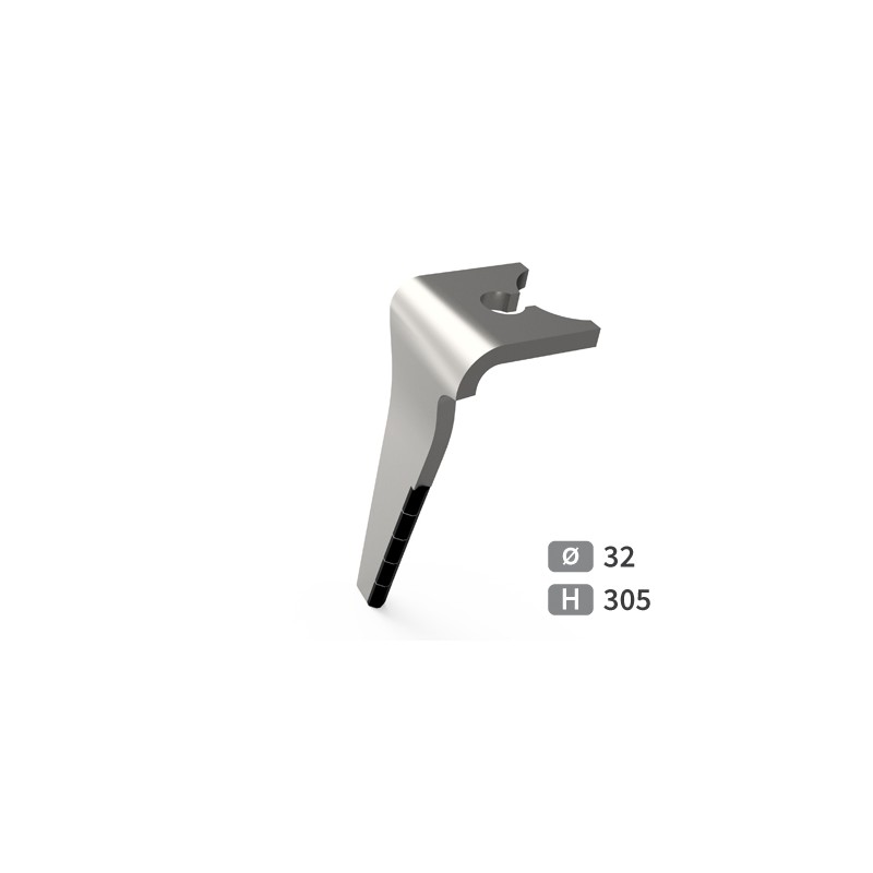 Dent carbure pour herse gauche Breviglieri E0100129 adaptable