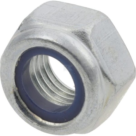 Écrou de blocage hexa DIN985 M8x1,25 en acier zingué