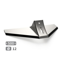 Aileron de déchaumeur carbure adaptable Kuhn Huard réf 622210