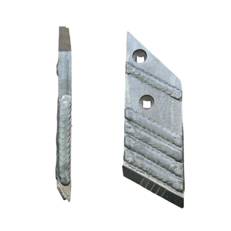 Pointe carbure droite adaptable pour charrue Lemken réf 3364050