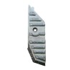 Pointe carbure droite adaptable pour charrue Lemken réf 3364156