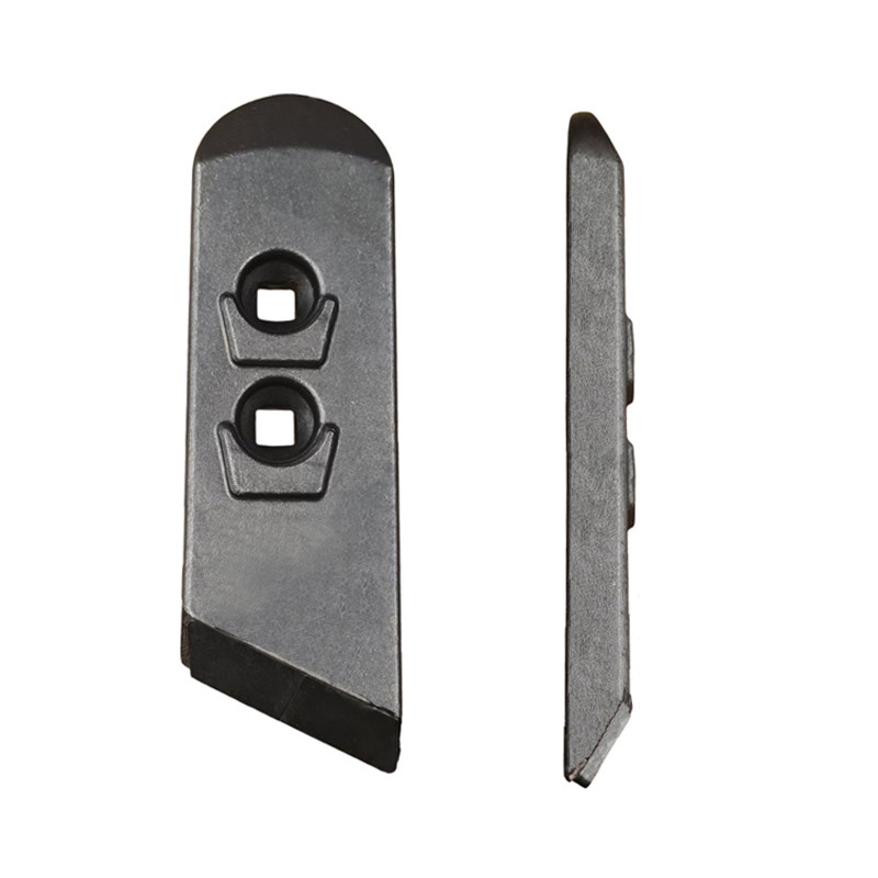 Pointe carbure droite adaptable pour charrue Rabewerk réf MP 332
