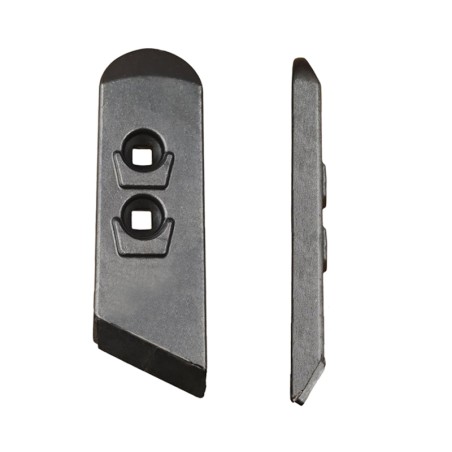 Pointe carbure droite adaptable pour charrue Rabewerk réf MP 332