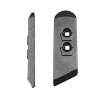 Pointe carbure gauche adaptable pour charrue Rabewerk réf MP 332 L