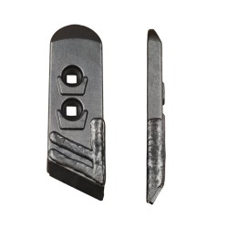 Pointe carbure droite adaptable pour charrue Unia réf 1153151