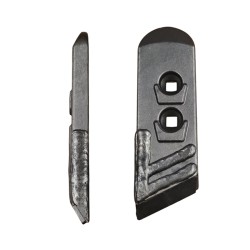 Pointe carbure gauche adaptable pour charrue Unia réf 1153152