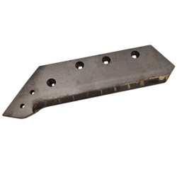 Pointe carbure gauche adaptable pour charrue Grégoire Besson réf 178123