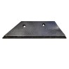 Soc carbure gauche adaptable pour charrue Overum réf 41658538209