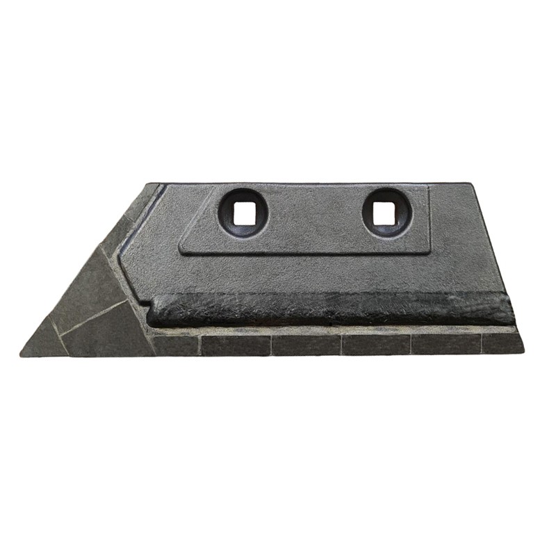 Soc carbure gauche adaptable pour charrue Kuhn Huard réf 631 103 631 031