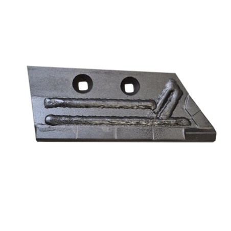 Soc carbure droite adaptable pour charrue Kuhn Huard réf 631112