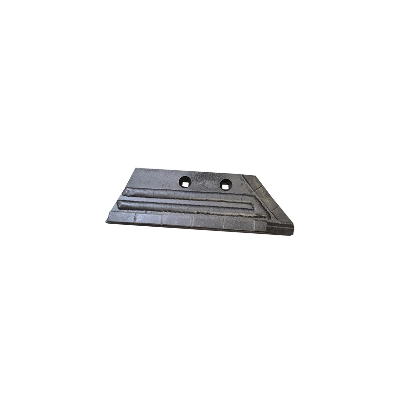 Soc carbure droite adaptable pour charrue Kverneland réf KK066868R
