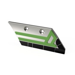 Soc carbure droite adaptable pour charrue Kverneland réf KK056873R