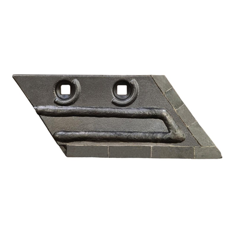 Soc carbure droite adaptable pour charrue Kverneland réf KK056873R