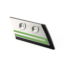 Soc carbure droite adaptable pour charrue Kverneland réf KK056873R