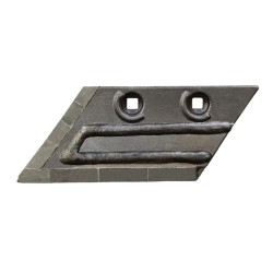 Soc carbure gauche adaptable pour charrue Kverneland réf KK066873R
