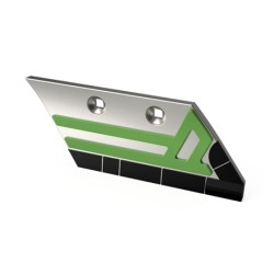 Soc carbure droite adaptable pour charrue Pöttinger réf 921.05.225.1