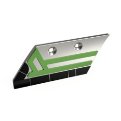 Soc carbure gauche adaptable pour charrue Pöttinger réf 921.06.225.1