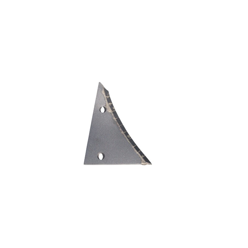 Étrave droite 2 trous carbure adaptable pour charrue Kuhn Huard réf 619068