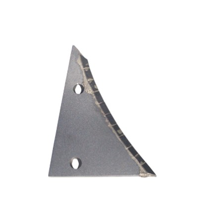 Étrave droite 2 trous carbure adaptable pour charrue Kuhn Huard réf 619068