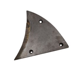 Étrave gauche 3 trous carbure adaptable pour charrue Lemken réf 3451001