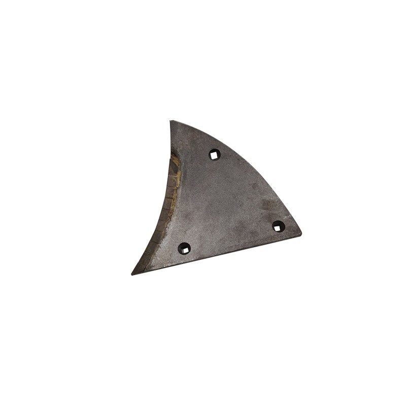 Étrave gauche 3 trous carbure adaptable pour charrue Lemken réf 3451001