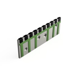 Sep carbure gauche adaptable pour charrue Lemken réf 3410003