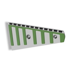 Sep carbure droite adaptable pour charrue Lemken réf 3411525