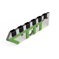 Sep carbure gauche adaptable pour charrue Ovlac réf 64000216