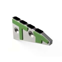 Sep carbure droite adaptable pour charrue Rabewerk réf 2751.02.05