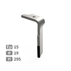 Dent de herse rotative droite adaptable pour herse Amazone réf 9510110