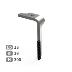Dent de herse rotative droite adaptable pour herse Amazone réf 954426