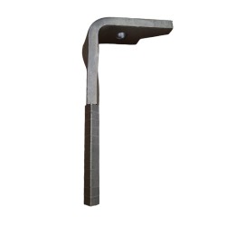 Dent de herse rotative gauche adaptable pour herse Amazone réf 954427