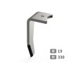 Dent de herse rotative gauche adaptable pour herse Amazone réf 967496