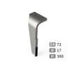 Dent de herse rotative gauche adaptable pour herse Celli réf KR622041G