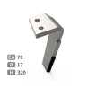 Dent de herse rotative droite adaptable pour herse Falc réf 540129