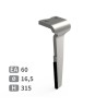 Dent de herse rotative droite adaptable pour herse Howard réf 185506V
