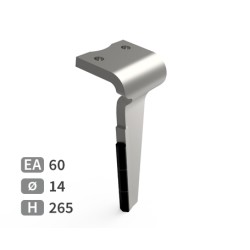 Dent de herse rotative droite adaptable pour herse Howard réf 182938V