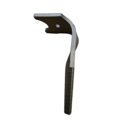 Dent de herse rotative droite adaptable pour herse Kuhn réf K2500081